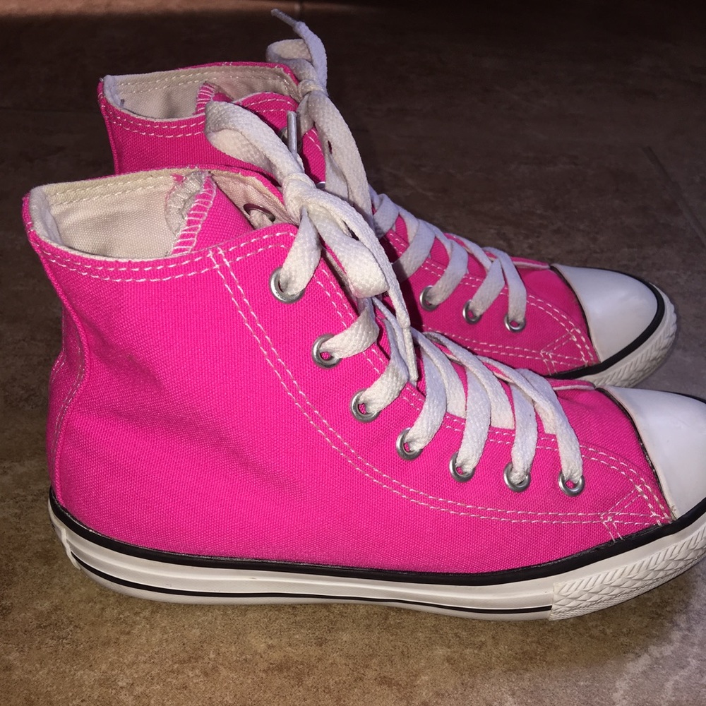 Berry Pink Converse
