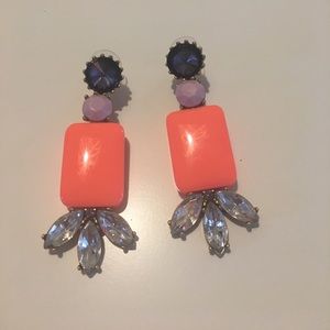 J. Crew statement earrings