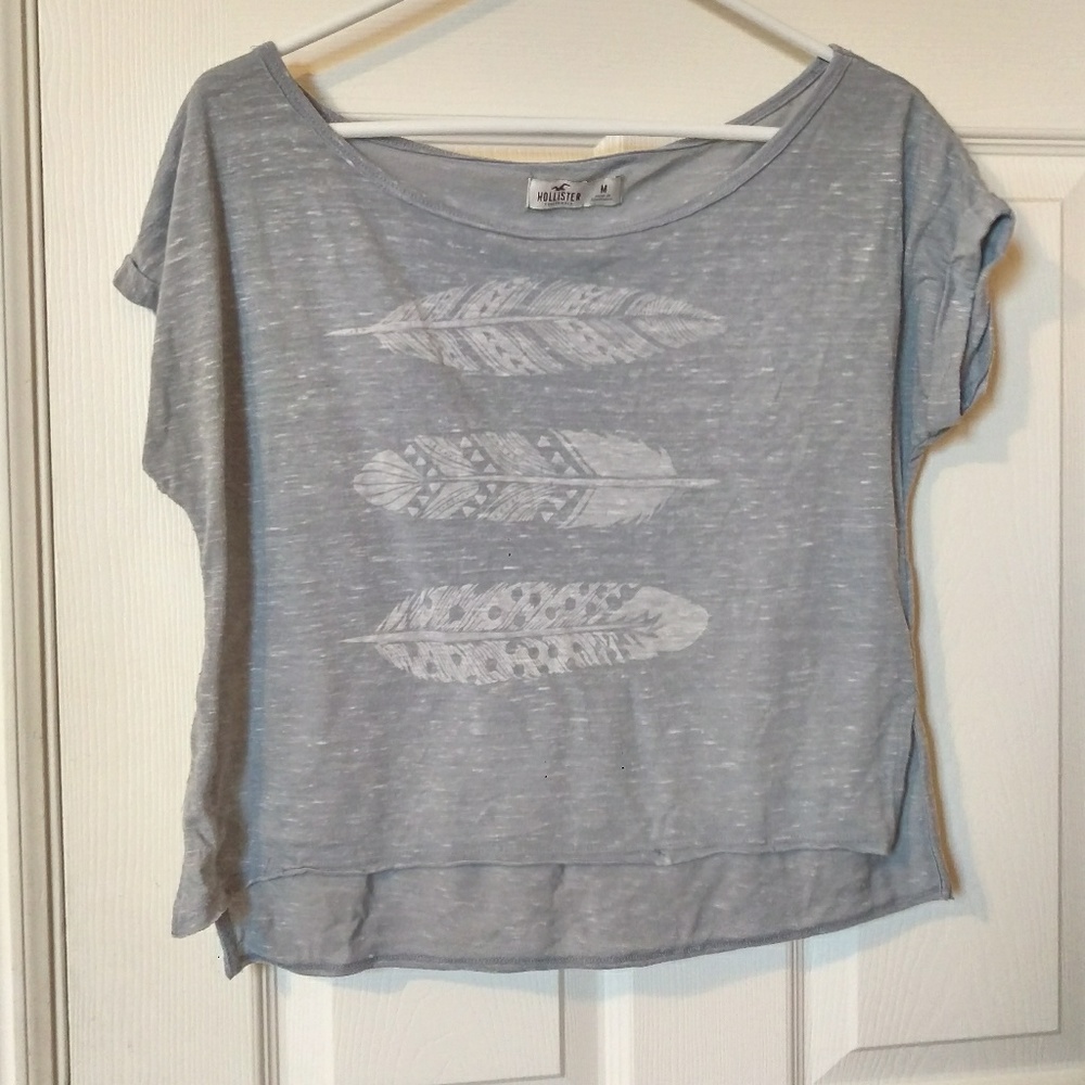 Hollister Crop top off the shoulder
