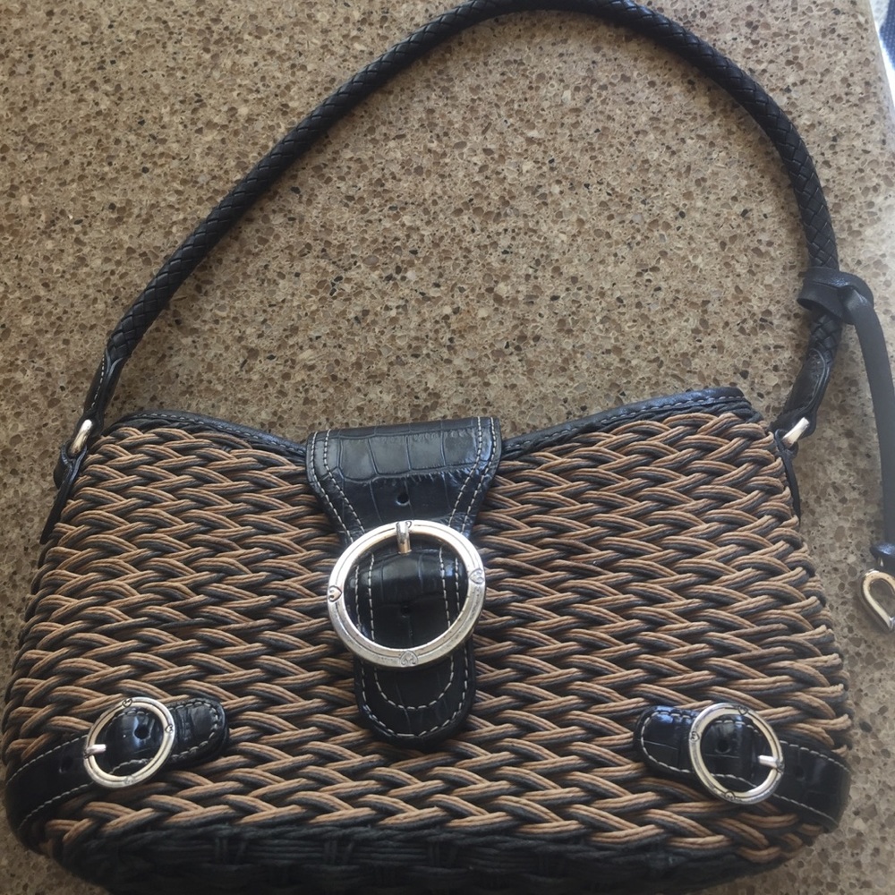 Brighton small straw bag
