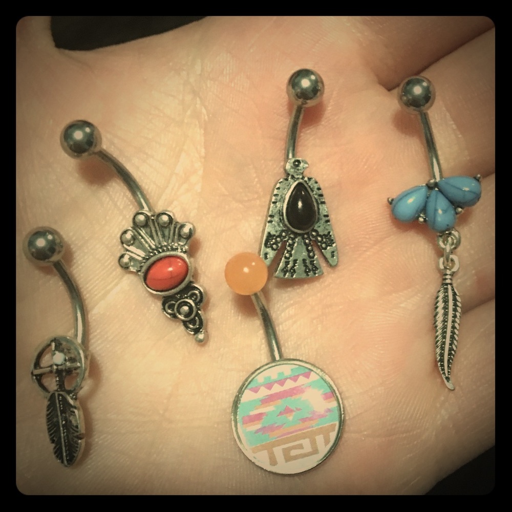 Belly button rings