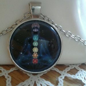 โฃChakra Healing Cabochon Necklace