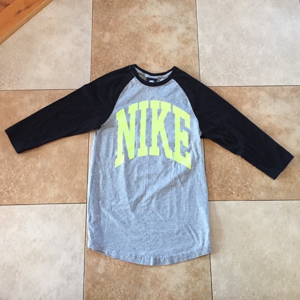 Nike baseball tee.