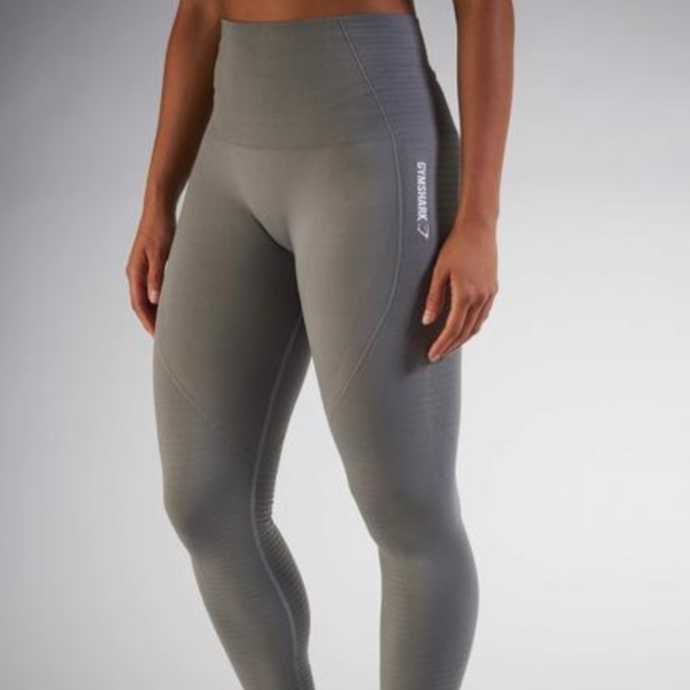 Gymshark high waisted seamless grey legging