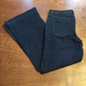 Mossimo High-rise wide leg jeans.