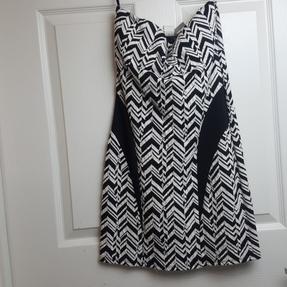 Strapless dress