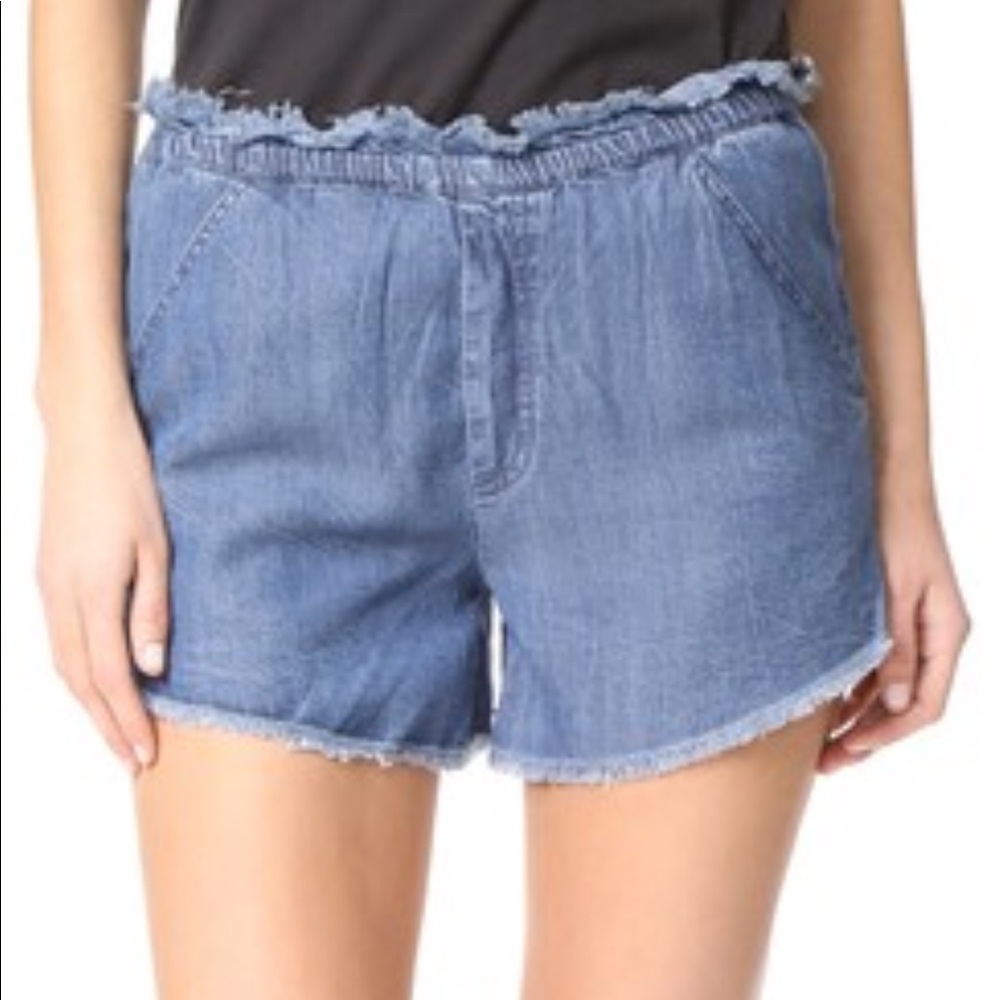 Knot Sisters Jordan Shorts - Chambray