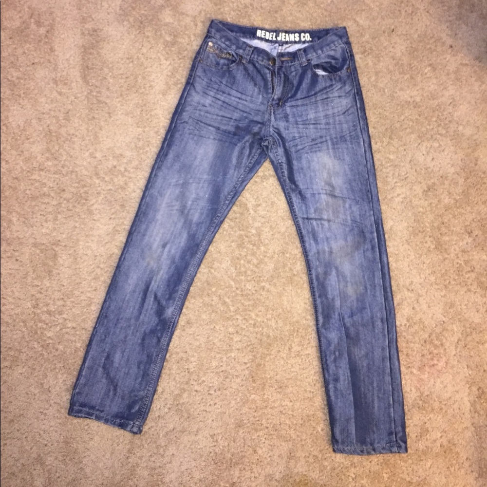 Rebel blue jeans