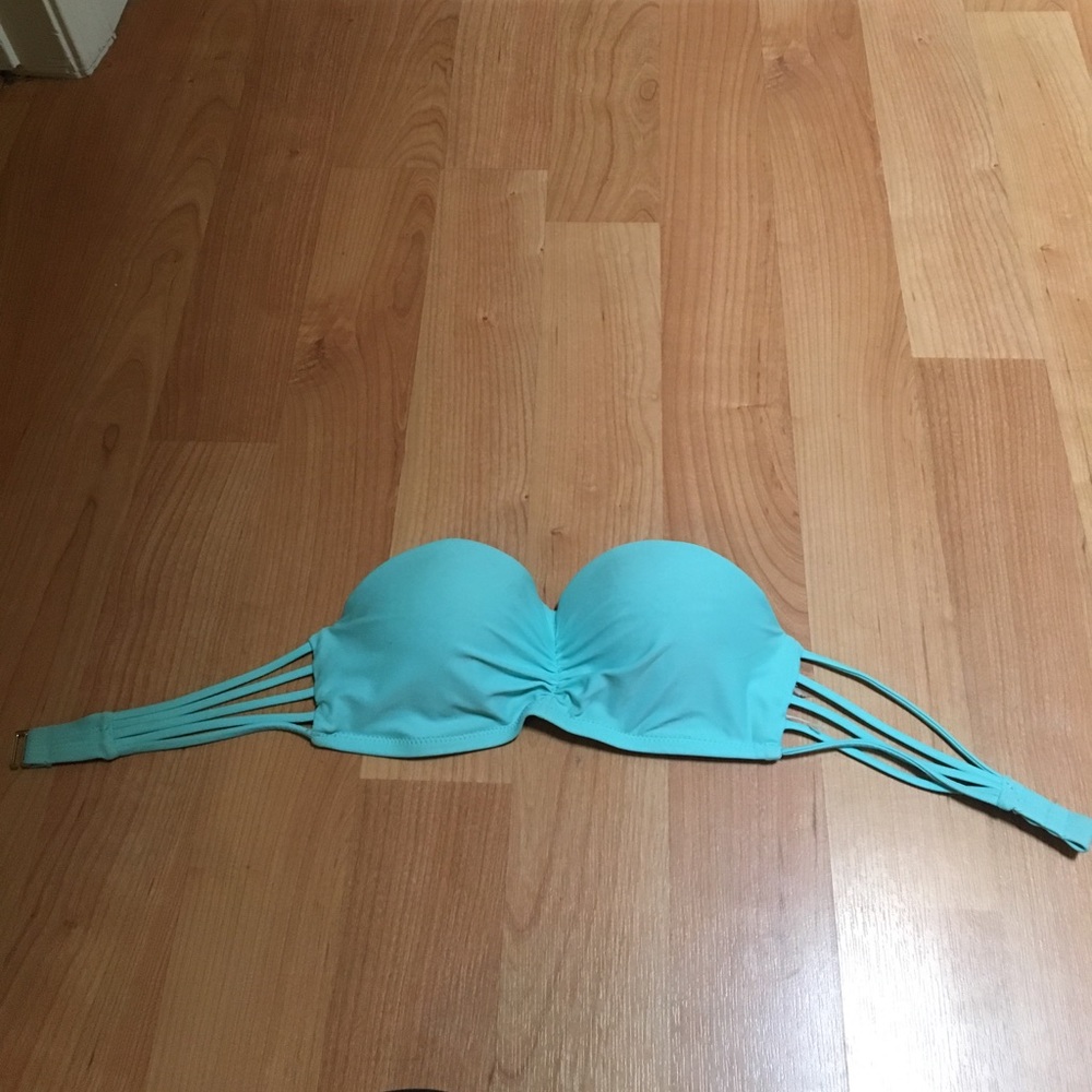 Light blue bikini top