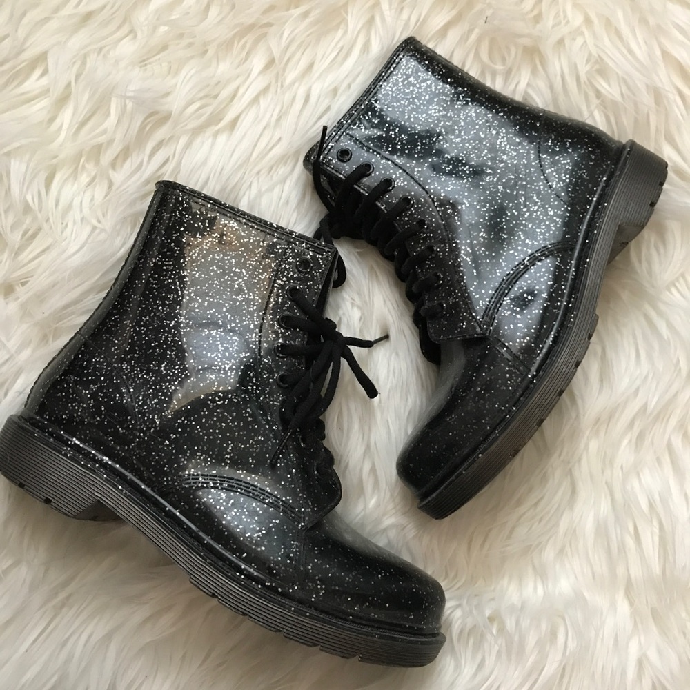 SOLD. Glitter Sam Edelman rain boots