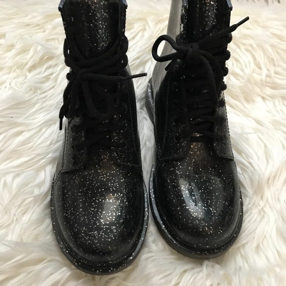 SOLD. Glitter Sam Edelman rain boots - Picture 2 of 3