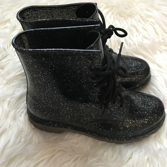 SOLD. Glitter Sam Edelman rain boots - Picture 3 of 3