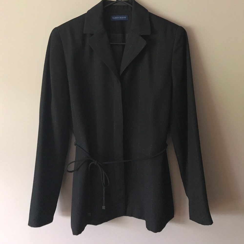 Black Button Up Jacket