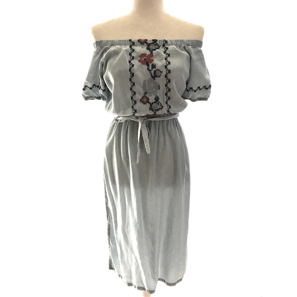 👗sale🔥off shoulder midi dress