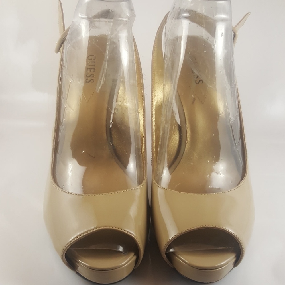 Guess Peep-Toe Sling Backs