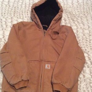 Boys carhartt jacket.