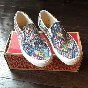 Vans slip-on men 7.5 women 9.0