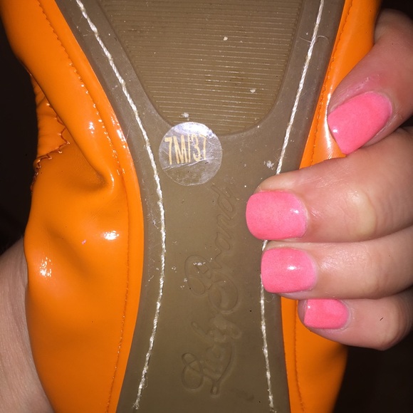 Lucky Brand Orange Flats - Picture 4 of 4