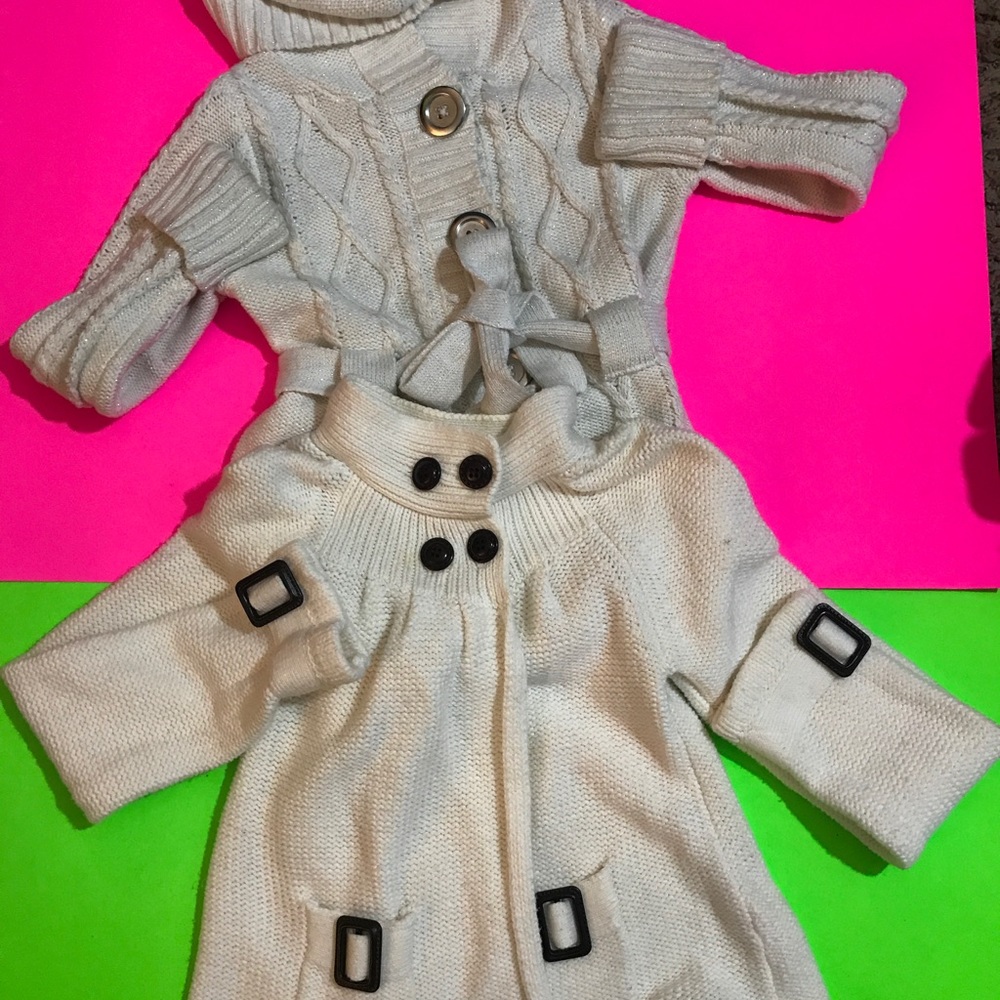 girls beautiful sweaters selling as a set