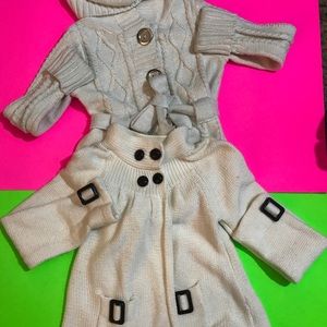 girls beautiful sweaters selling as a set