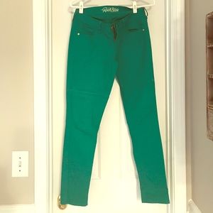 Green Old Navy Rockstar Jeans