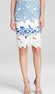 NWT JOA Laser Cut Pencil Skirt