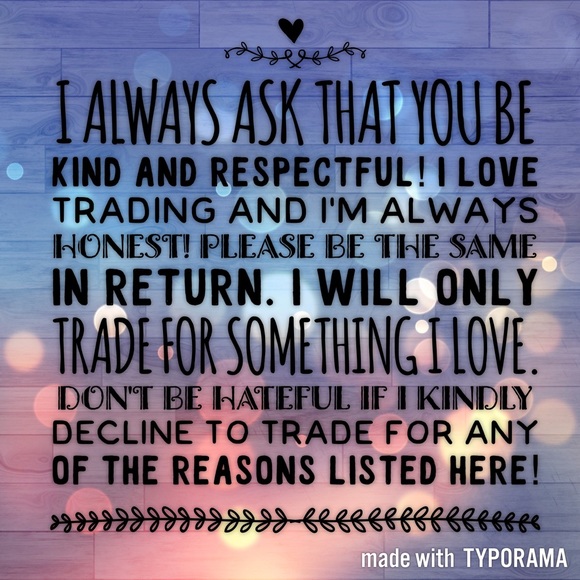 💎TRADING RULES💎 - Picture 7 of 7