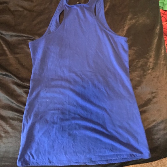 Blue Sequin Tank - Picture 2 of 2