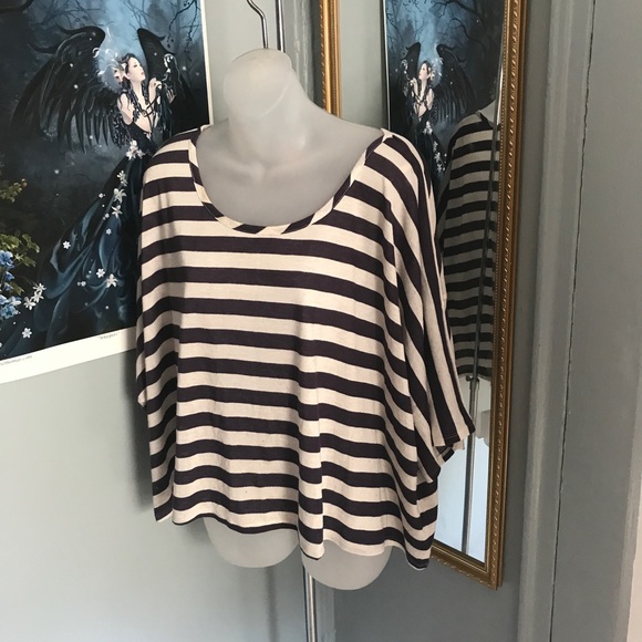 BCBGeneration Stripe Blouse - Picture 2 of 4