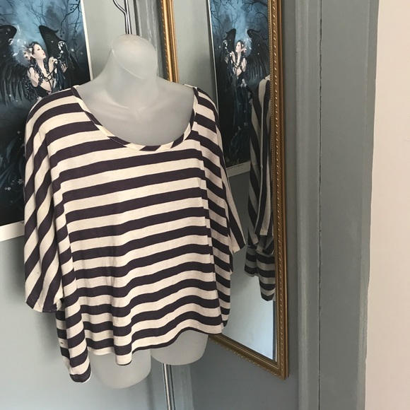 BCBGeneration Stripe Blouse - Picture 3 of 4