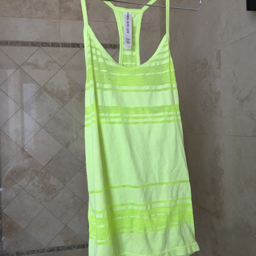 Lorna Jane Neon Yellow Shirt