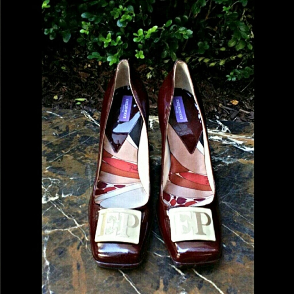 SOLD!!!! Emilio Pucci Stunning shoes - Picture 6 of 8