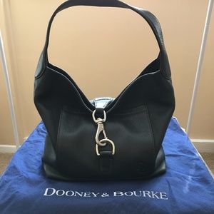 Dooney & Burke leather bucket bag