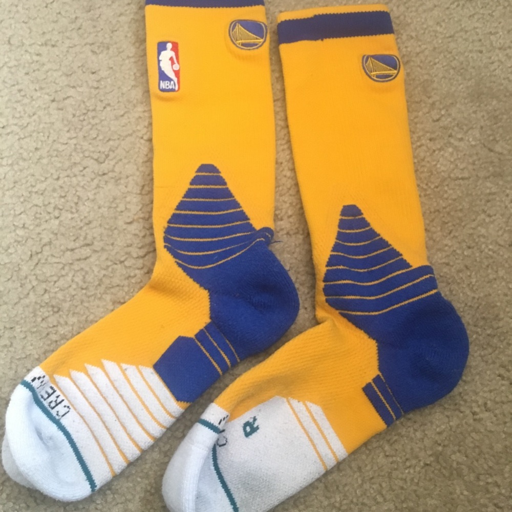 NBA STANCE WARRIORS BASKETBALL SOCKS
