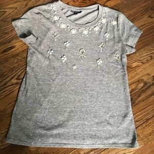 Embellished t shirt