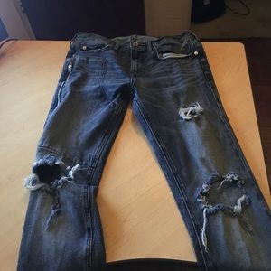 PacSun skinny distressed jeans