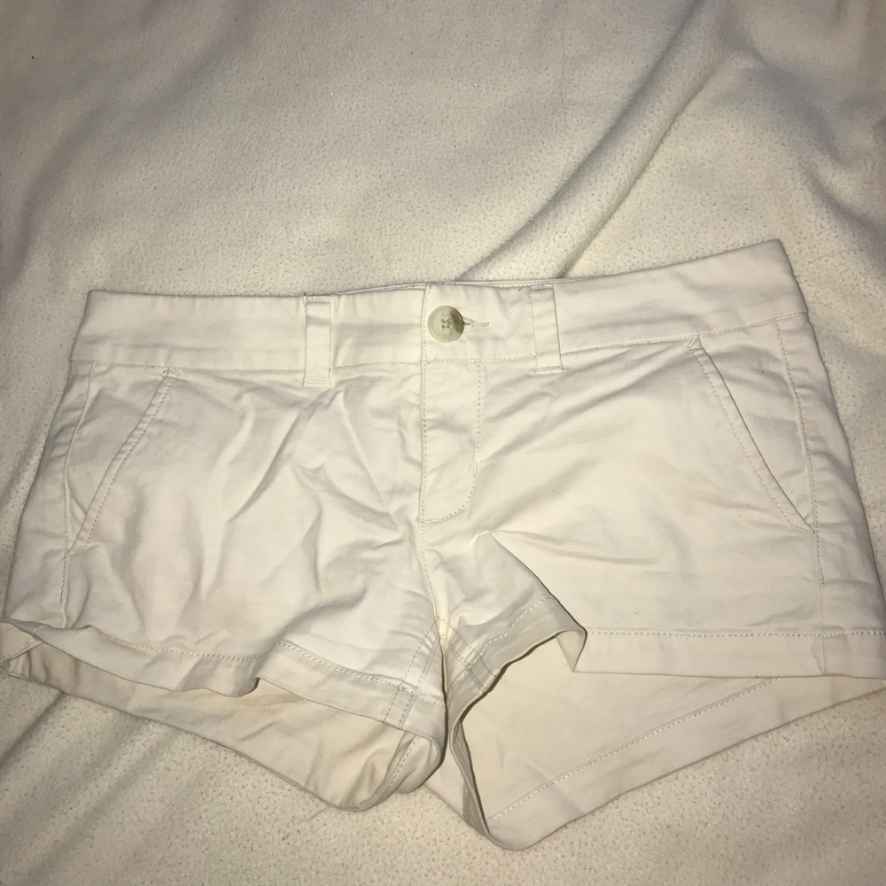 white shorts