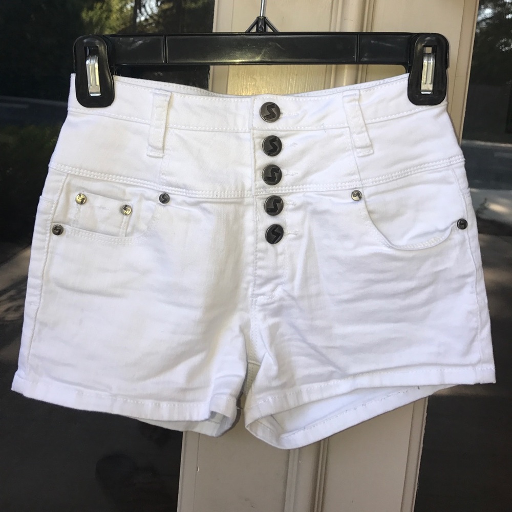 high waisted shorts
