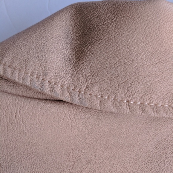 *SOLD ♏ercari Moto Jacket Faux Leather - Picture 6 of 8