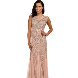 Adrianna Papell Beaded Gown