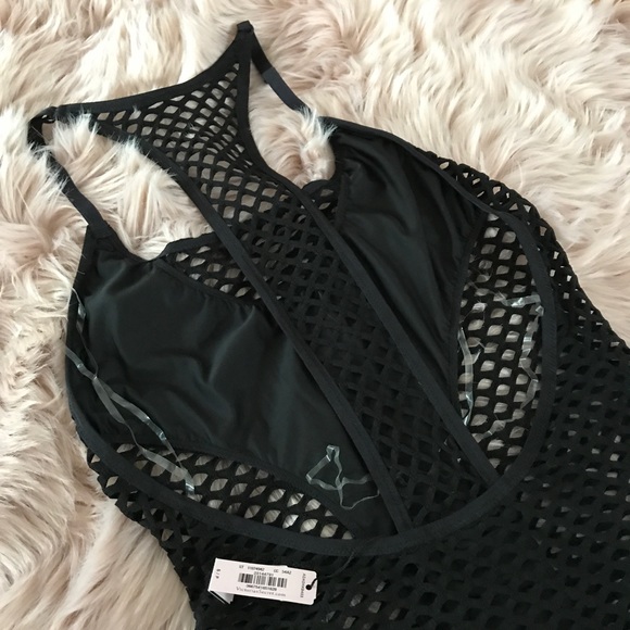 VS Mesh One Piece Cheeky Thong Swimsuit! - Picture 3 of 6