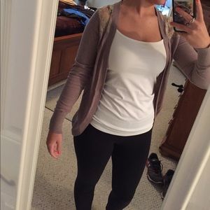 Light brown cardigan