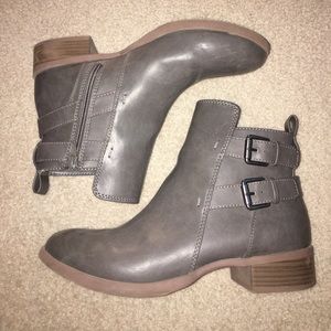Gray Booties