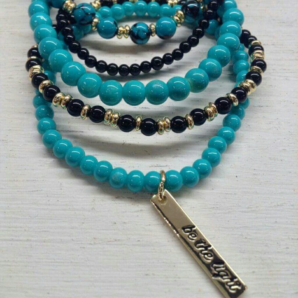 HANDMADE| "Be The Light" Bracelet Set