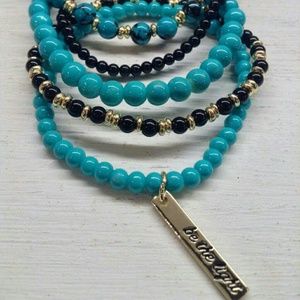 HANDMADE| "Be The Light" Bracelet Set