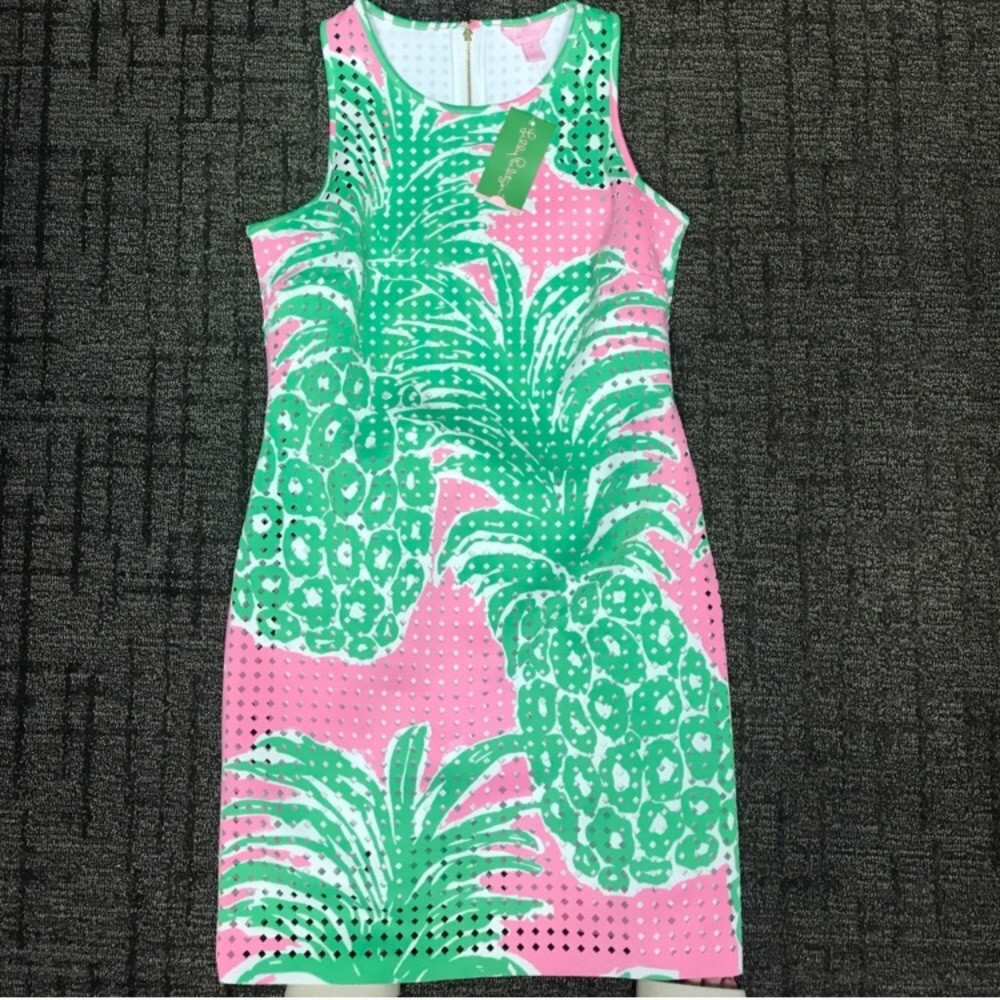 NWT Lilly Pulitzer Perla Shift Dress 💗💚