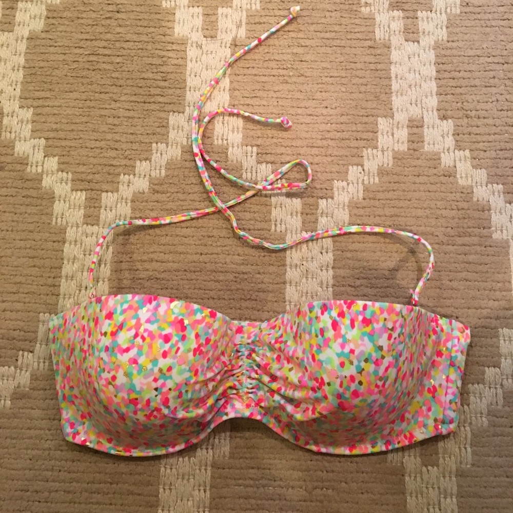 Victoria's Secret Confetti Bikini Top