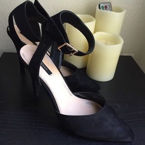 Suede Forever 21 Heels