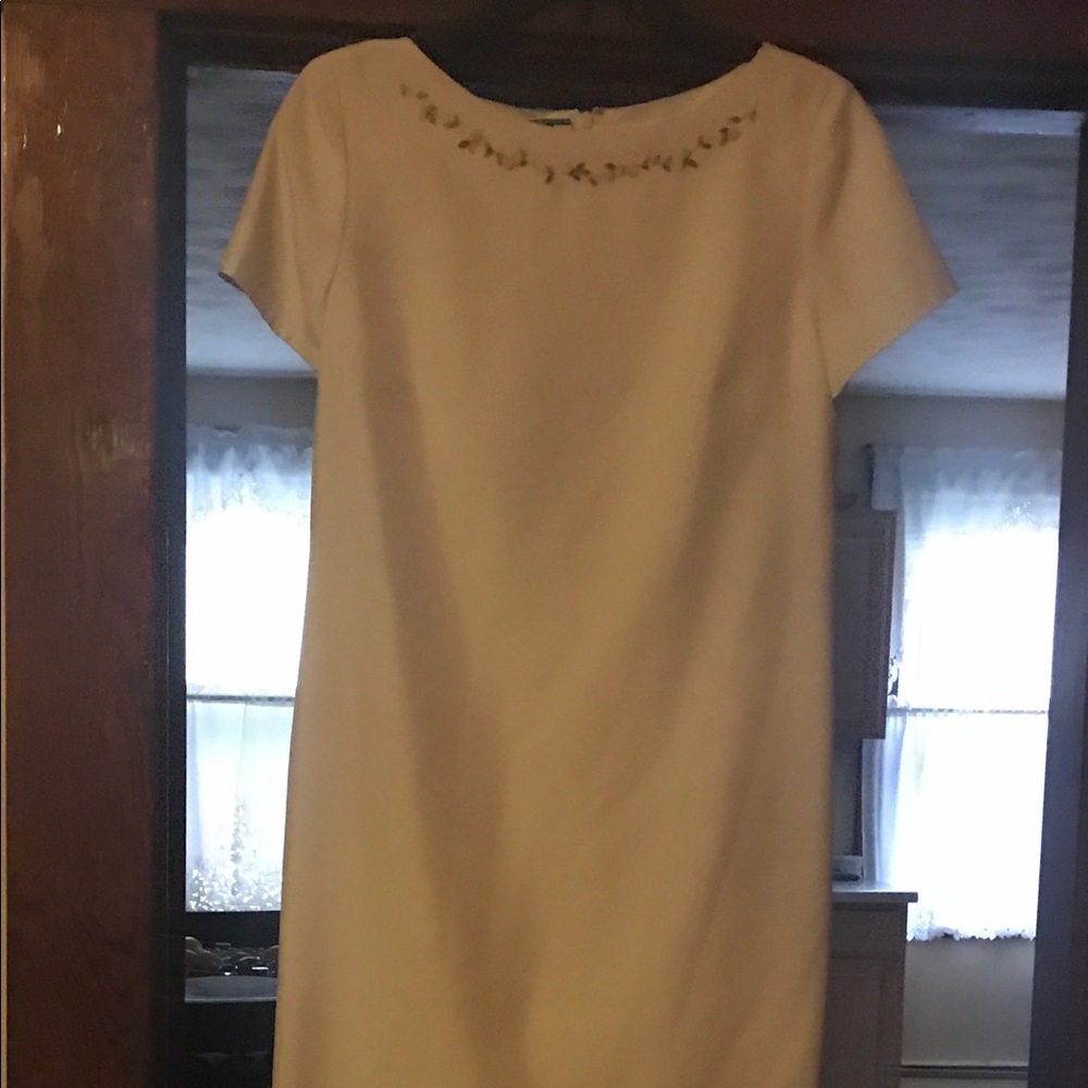 Talbots's Cream Dress