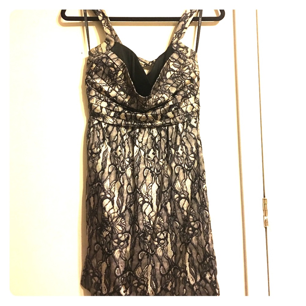 Satin cocktail dress